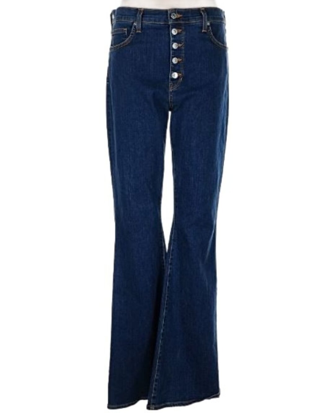 Veronica Beard Beverly Skinny Flare High Rise Jeans sz 32